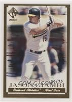 Jason Giambi #/75