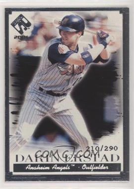 2001 Pacific Private Stock - [Base] - Silver Portraits #1 - Darin Erstad /290