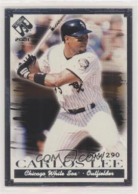 2001 Pacific Private Stock - [Base] - Silver Portraits #26 - Carlos Lee /290