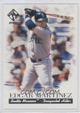 2001 Pacific Private Stock - [Base] - Silver #110 - Edgar Martinez