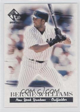 2001 Pacific Private Stock - [Base] - Silver #82 - Bernie Williams