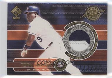 2001 Pacific Private Stock - Game-Used Gear - Jersey Patch #148 - Tony Gwynn [EX to NM]