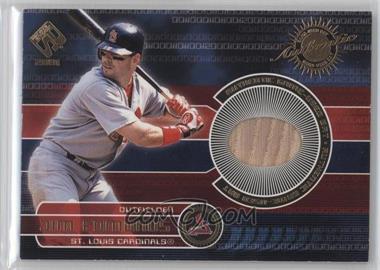 2001 Pacific Private Stock - Game-Used Gear #144 - Jim Edmonds