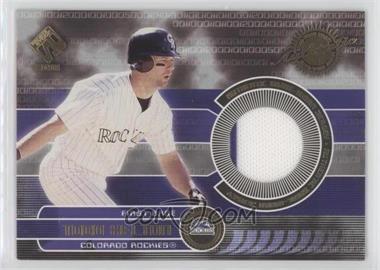 2001 Pacific Private Stock - Game-Used Gear #60 - Todd Helton