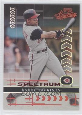 2001 Playoff Absolute Memorabilia - [Base] - Spectrum #44 - Barry Larkin /10