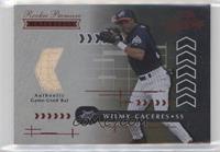 Rookie Premiere Materials - Wilmy Caceres #/700