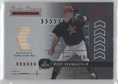 2001 Playoff Absolute Memorabilia - [Base] #176 - Rookie Premiere Materials - Roy Oswalt /700