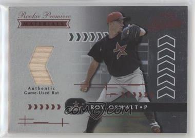 2001 Playoff Absolute Memorabilia - [Base] #176 - Rookie Premiere Materials - Roy Oswalt /700