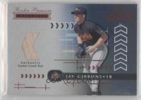 Rookie Premiere Materials - Jay Gibbons #/700