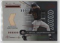 Rookie Premiere Materials - Carlos Valderrama [EX to NM] #/700