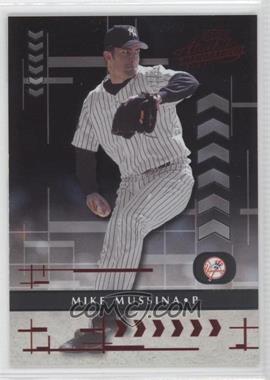 2001 Playoff Absolute Memorabilia - [Base] #46 - Mike Mussina