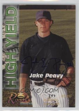 2001 Royal Rookies - High Yield - Autographs #HY-05 - Jake Peavy /3995