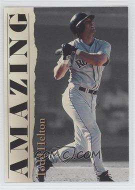 2001 Royal Rookies Throwbacks - Amazing #A3 - Todd Helton