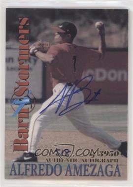 2001 Royal Rookies Throwbacks - BarnStormers - Autographs #B4 - Alfredo Amezaga /3950