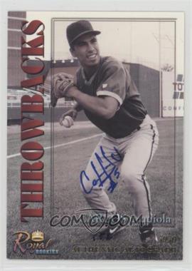 2001 Royal Rookies Throwbacks - [Base] - Autographs #35 - Carlos Urquiola /5950
