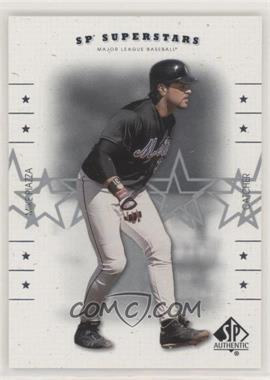 2001 SP Authentic - [Base] - Missing Serial Number #151 - SP Superstars - Mike Piazza