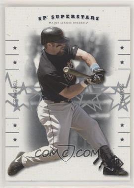 2001 SP Authentic - [Base] - Missing Serial Number #152 - SP Superstars - Jeff Bagwell