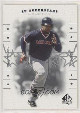 2001 SP Authentic - [Base] - Missing Serial Number #173 - SP Superstars - Manny Ramirez