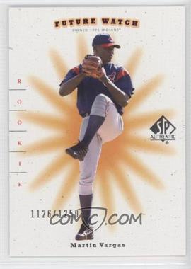 2001 SP Authentic - [Base] #110 - Future Watch - Martin Vargas /1250