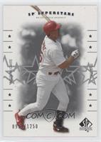 SP Superstars - Mark McGwire #/1,250