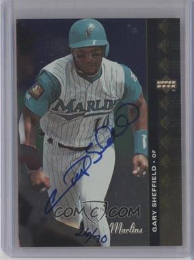 2001 SP Authentic - Buyback Autographs #114 - Gary Sheffield /70