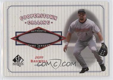 2001 SP Authentic - Cooperstown Calling #CC-JB - Jeff Bagwell