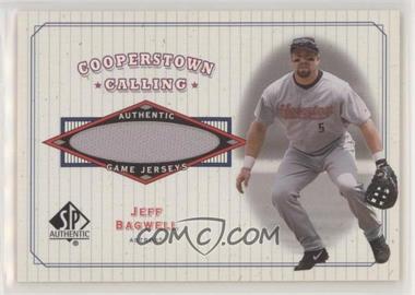 2001 SP Authentic - Cooperstown Calling #CC-JB - Jeff Bagwell