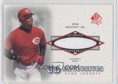 2001 SP Authentic - UD Exclusives Game Jerseys #UD-KG - Ken Griffey Jr.