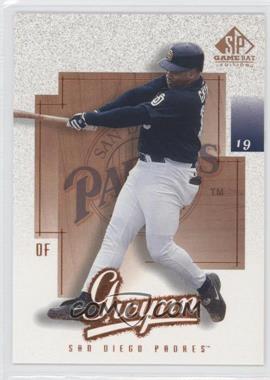 2001 SP Game Bat Edition - [Base] #77 - Tony Gwynn