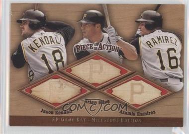 2001 SP Game Bat Edition Milestone - Piece of the Action Triple Bat #KGR - Jason Kendall, Aramis Ramirez, Brian Giles