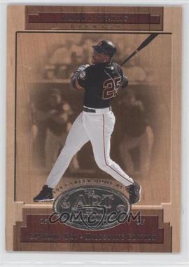 2001 SP Game Bat Edition Milestone - The Art of Hitting #AH-12 - Barry Bonds