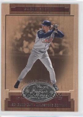 2001 SP Game Bat Edition Milestone - The Art of Hitting #AH-7 - Darin Erstad