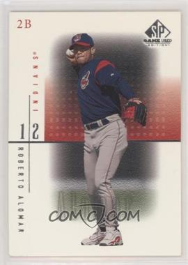 2001 SP Game Used Edition - [Base] #10 - Roberto Alomar