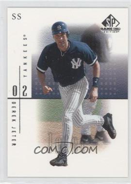 2001 SP Game Used Edition - [Base] #27 - Derek Jeter