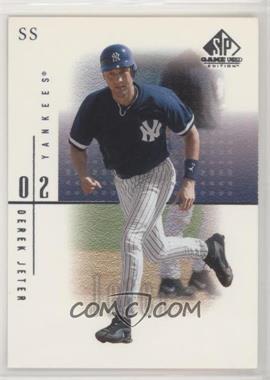 2001 SP Game Used Edition - [Base] #27 - Derek Jeter