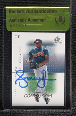 2001 SP Game Used Edition - [Base] #33 - Andruw Jones [BAS Authentic]