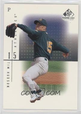 2001 SP Game Used Edition - [Base] #5 - Tim Hudson