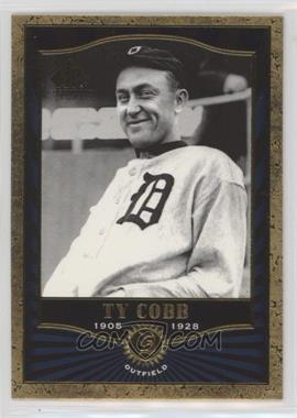 2001 SP Legendary Cuts - [Base] #72 - Ty Cobb