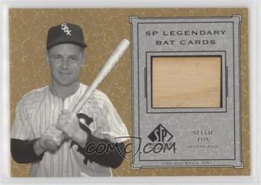 2001 SP Legendary Cuts - Legendary Bats #B-NF - Nellie Fox