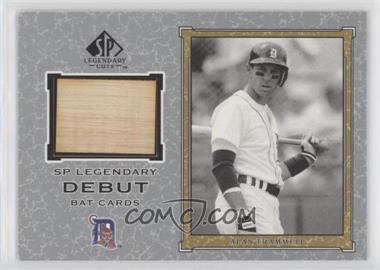 2001 SP Legendary Cuts - Legendary Debut Bats #B-AT - Alan Trammell