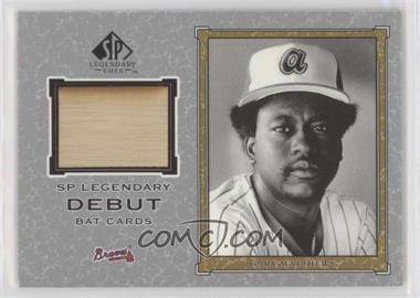 2001 SP Legendary Cuts - Legendary Debut Bats #D-GM - Gary Matthews