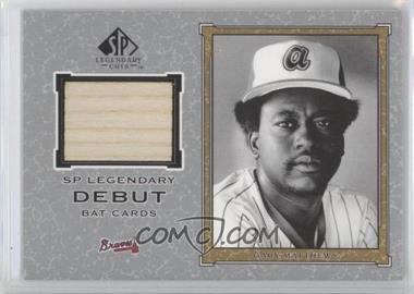 2001 SP Legendary Cuts - Legendary Debut Bats #D-GM - Gary Matthews