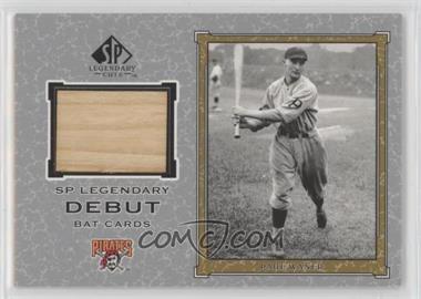 2001 SP Legendary Cuts - Legendary Debut Bats #D-PW - Paul Waner