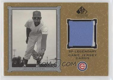 2001 SP Legendary Cuts - Legendary Game Uniform #J-BW - Billy Williams