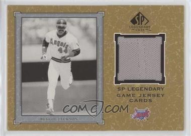 2001 SP Legendary Cuts - Legendary Game Uniform #J-RJ - Reggie Jackson