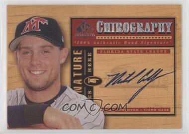 2001 SP Top Prospects - Chirography #MC - Michael Cuddyer