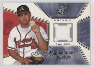 2001 SPx - [Base] #121 - Prospect Jersey - Horacio Ramirez