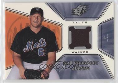 2001 SPx - [Base] #125 - Prospect Jersey - Tyler Walker