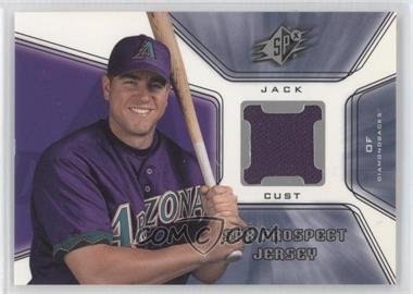 2001 SPx - [Base] #130 - Prospect Jersey - Jack Cust