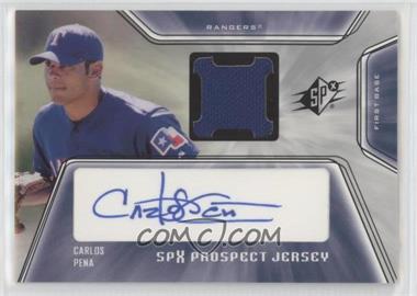 2001 SPx - [Base] #146 - Prospect Jersey Autograph - Carlos Pena